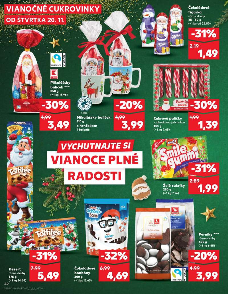 Kaufland Szlovákia Akciós Újság 42 oldal