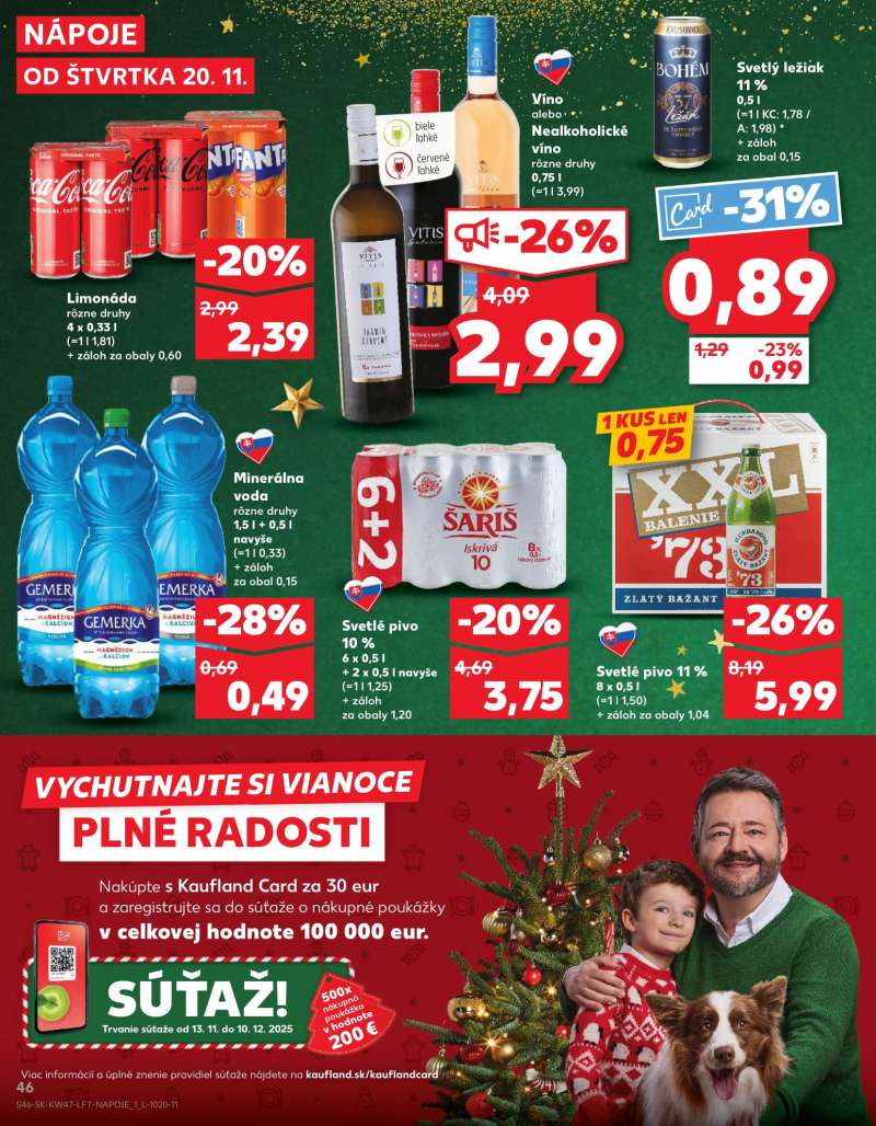 Kaufland Szlovákia Akciós Újság 46 oldal