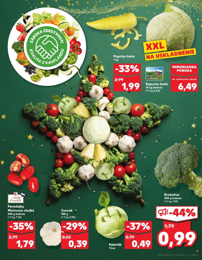 Kaufland Szlovákia Akciós Újság 5 oldal