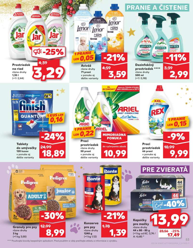 Kaufland Szlovákia Akciós Újság 53 oldal