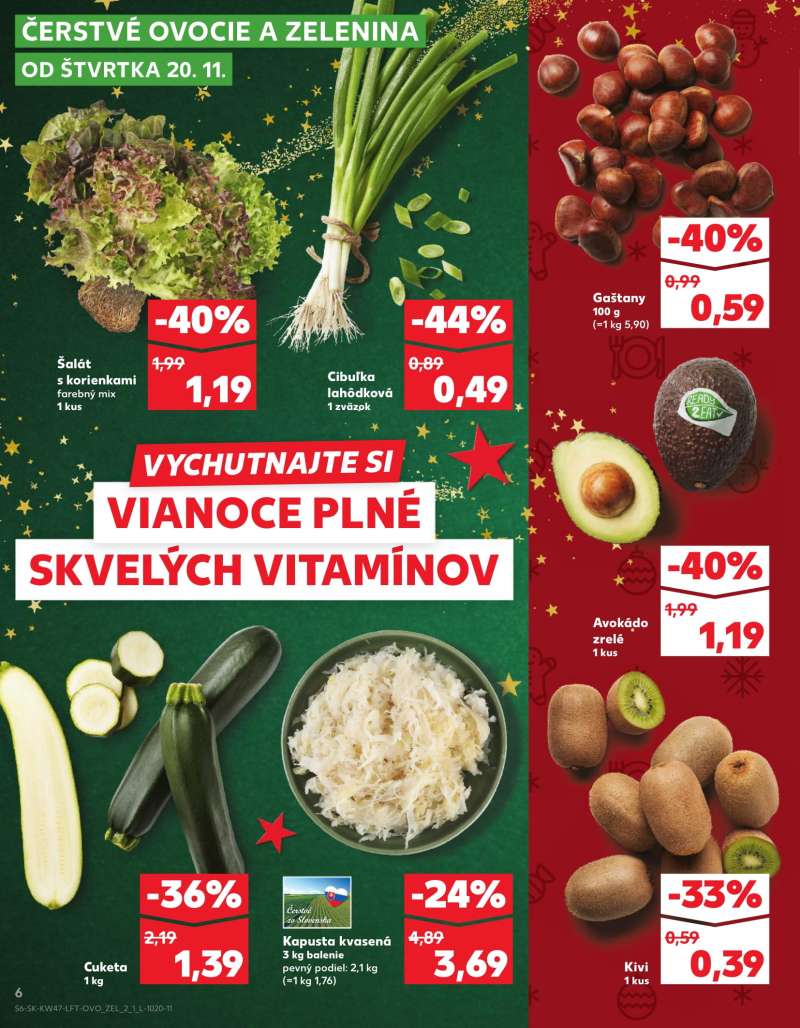 Kaufland Szlovákia Akciós Újság 6 oldal