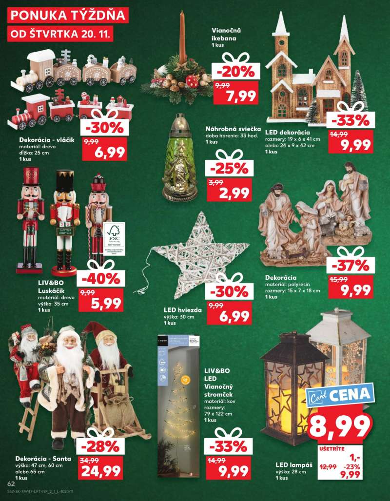 Kaufland Szlovákia Akciós Újság 62 oldal