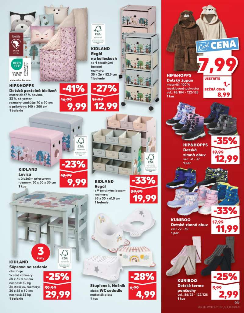 Kaufland Szlovákia Akciós Újság 65 oldal
