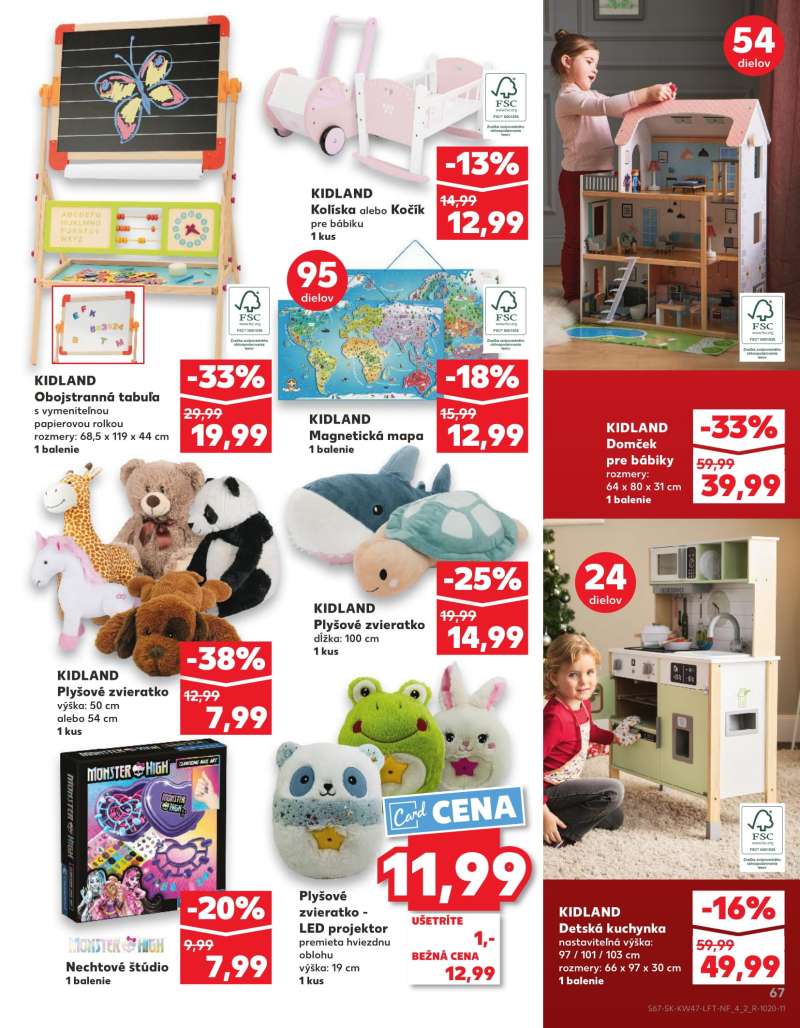 Kaufland Szlovákia Akciós Újság 67 oldal