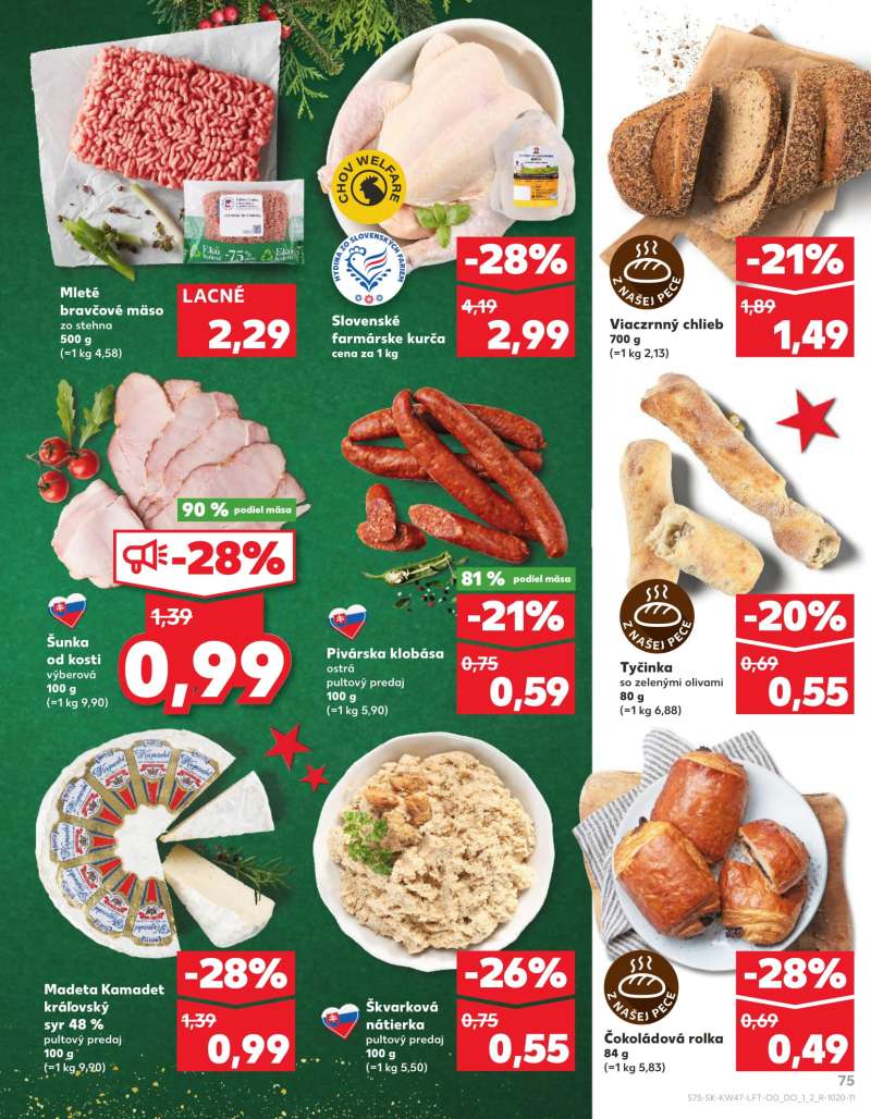 Kaufland Szlovákia Akciós Újság 75 oldal