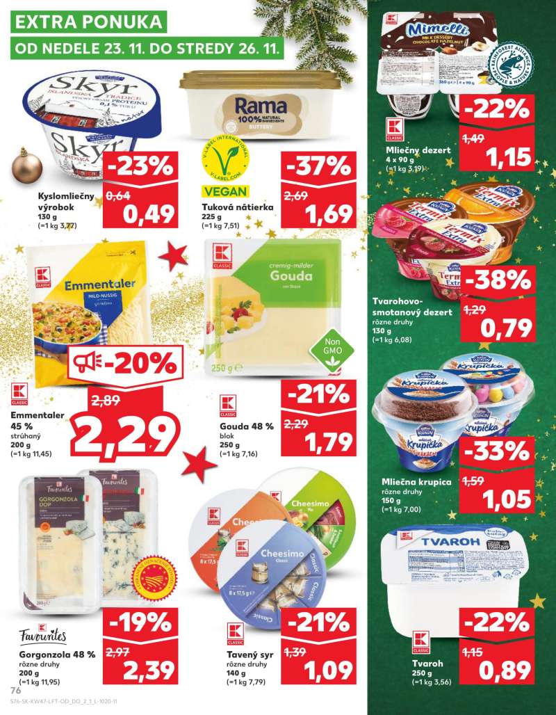 Kaufland Szlovákia Akciós Újság 76 oldal