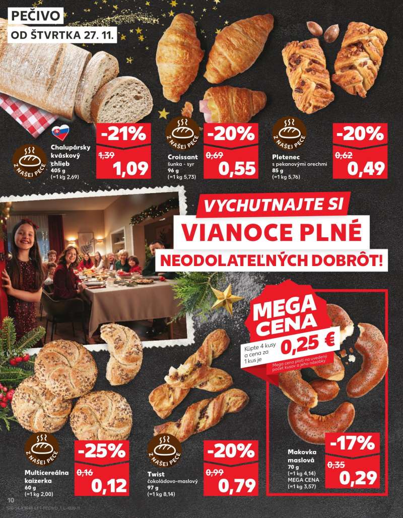 Kaufland Szlovákia Akciós Újság 10 oldal