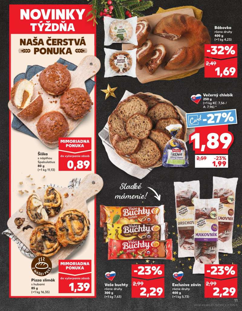 Kaufland Szlovákia Akciós Újság 11 oldal