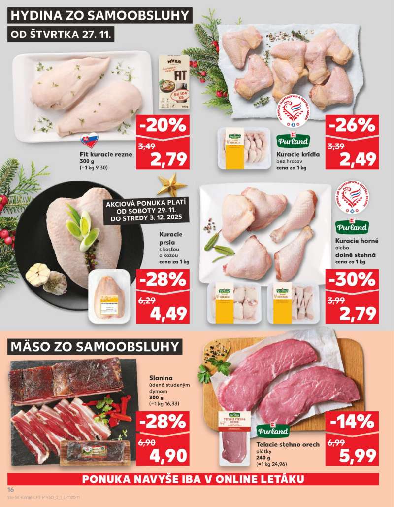 Kaufland Szlovákia Akciós Újság 16 oldal