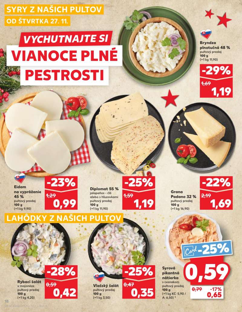 Kaufland Szlovákia Akciós Újság 18 oldal