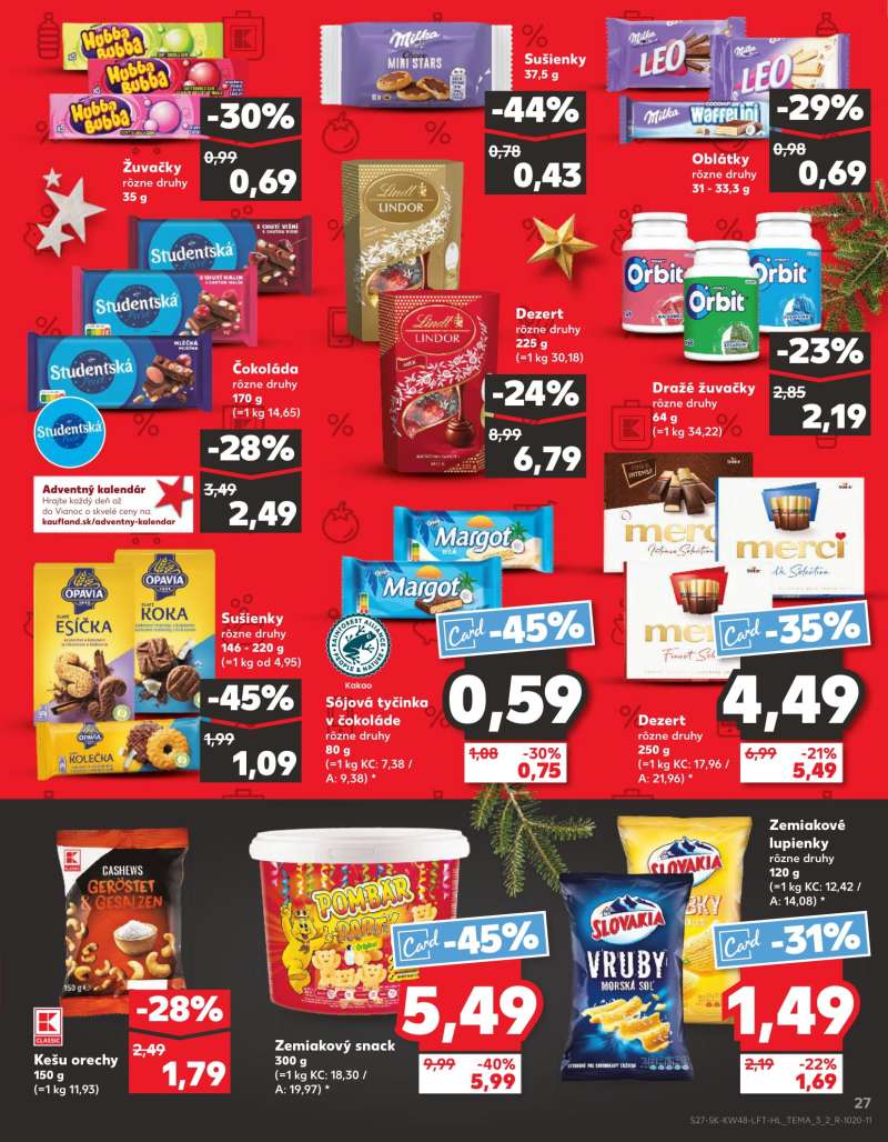 Kaufland Szlovákia Akciós Újság 27 oldal