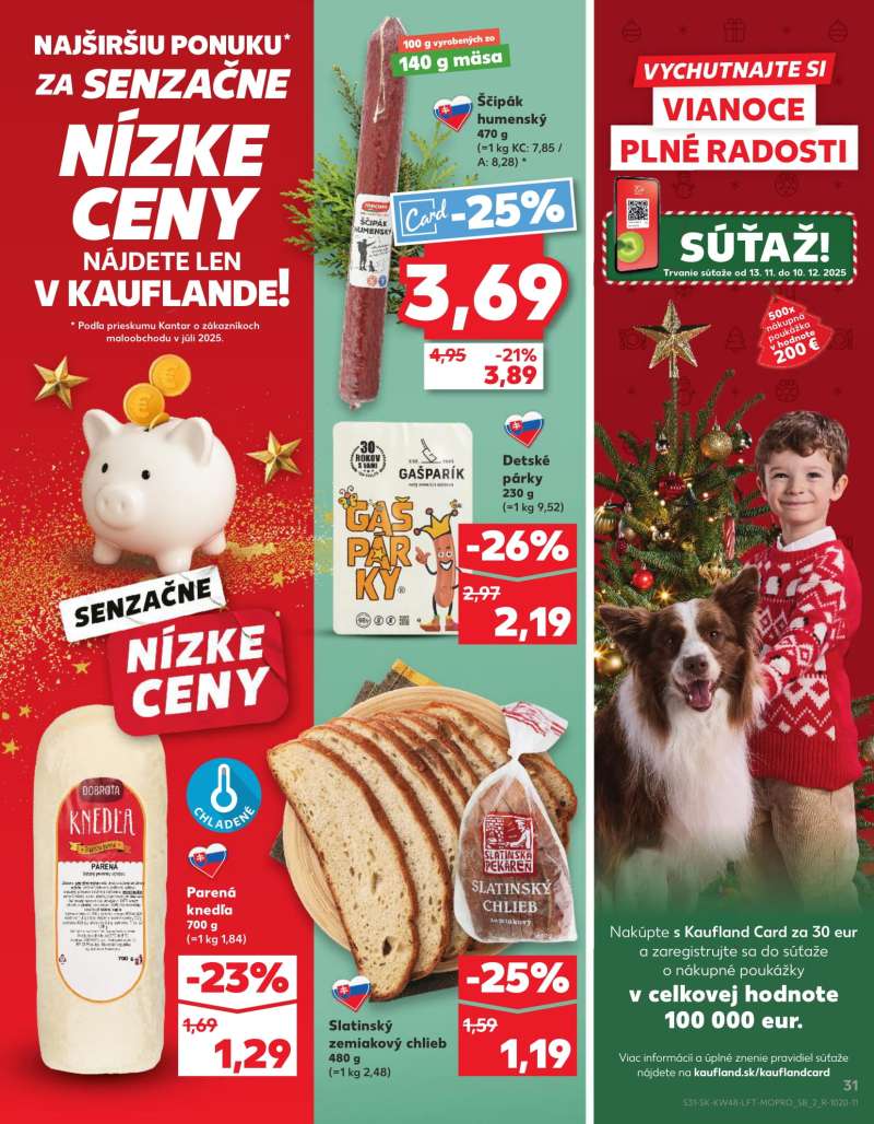 Kaufland Szlovákia Akciós Újság 31 oldal