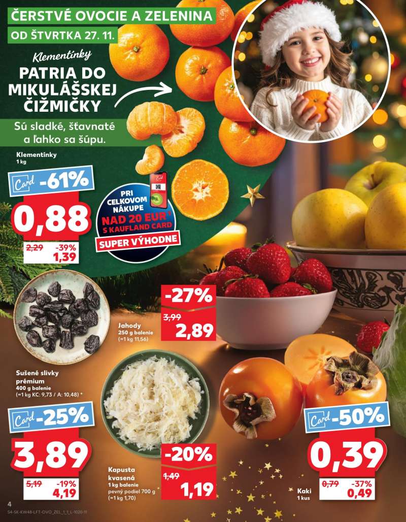 Kaufland Szlovákia Akciós Újság 4 oldal
