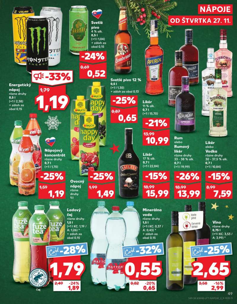 Kaufland Szlovákia Akciós Újság 49 oldal