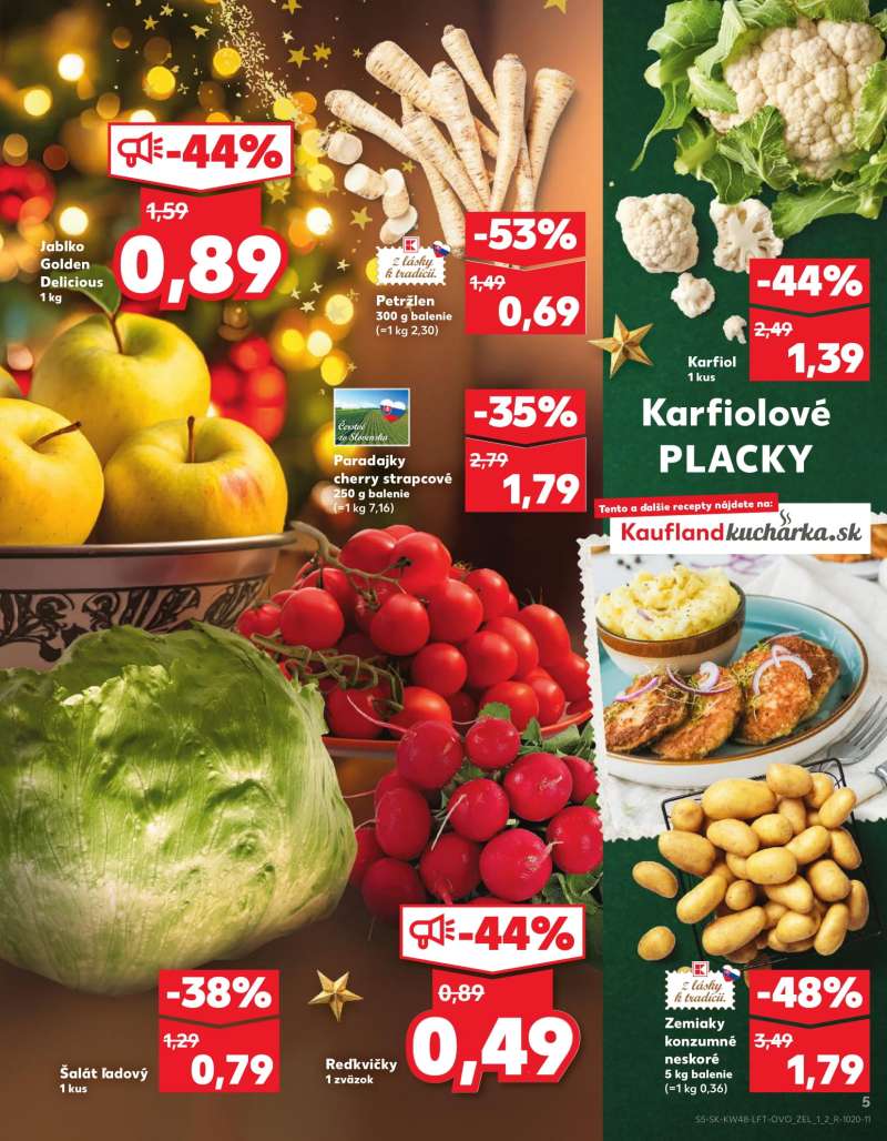 Kaufland Szlovákia Akciós Újság 5 oldal