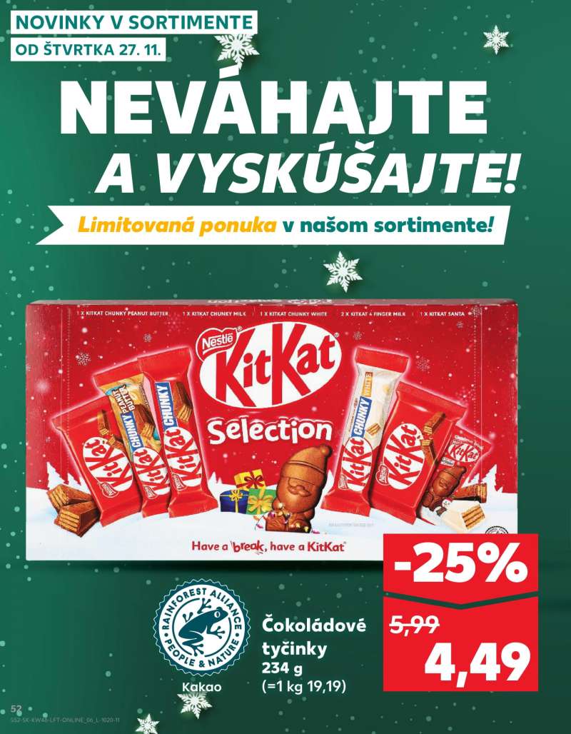 Kaufland Szlovákia Akciós Újság 52 oldal