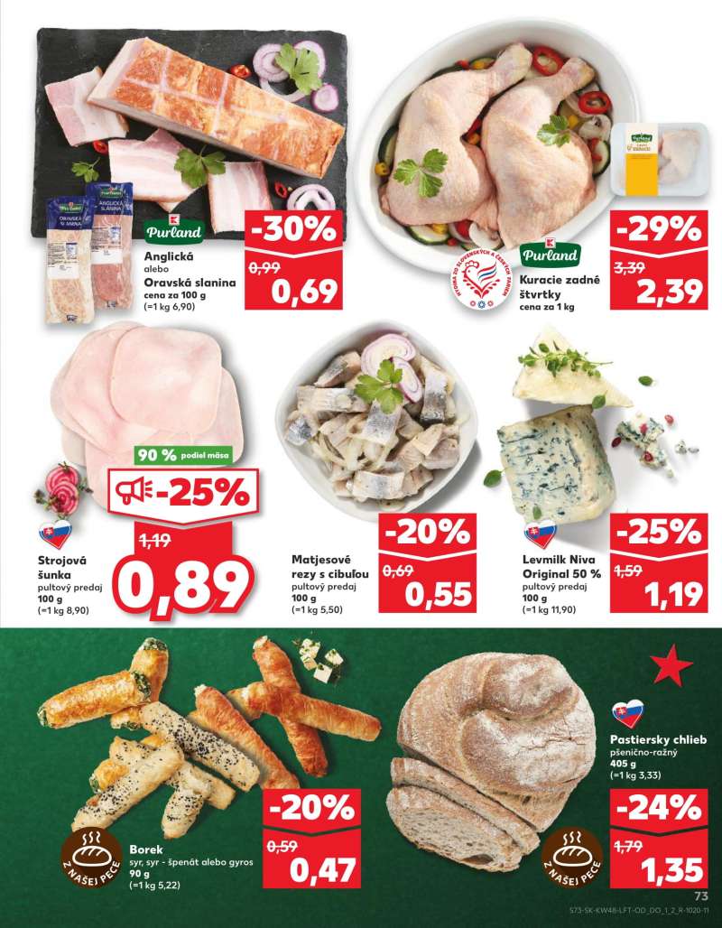 Kaufland Szlovákia Akciós Újság 73 oldal