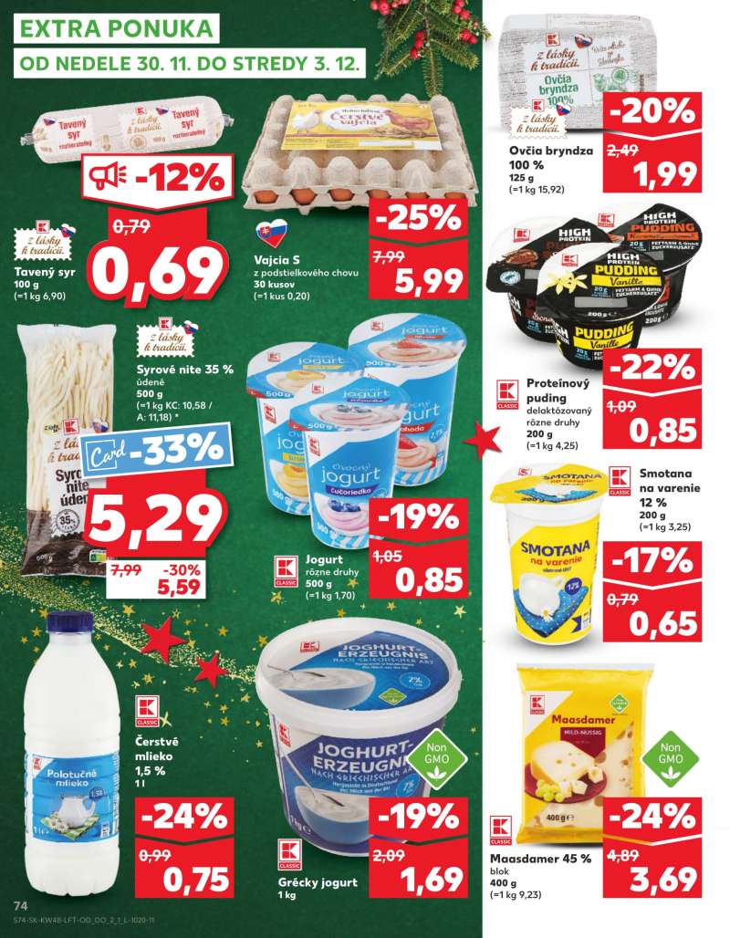 Kaufland Szlovákia Akciós Újság 74 oldal