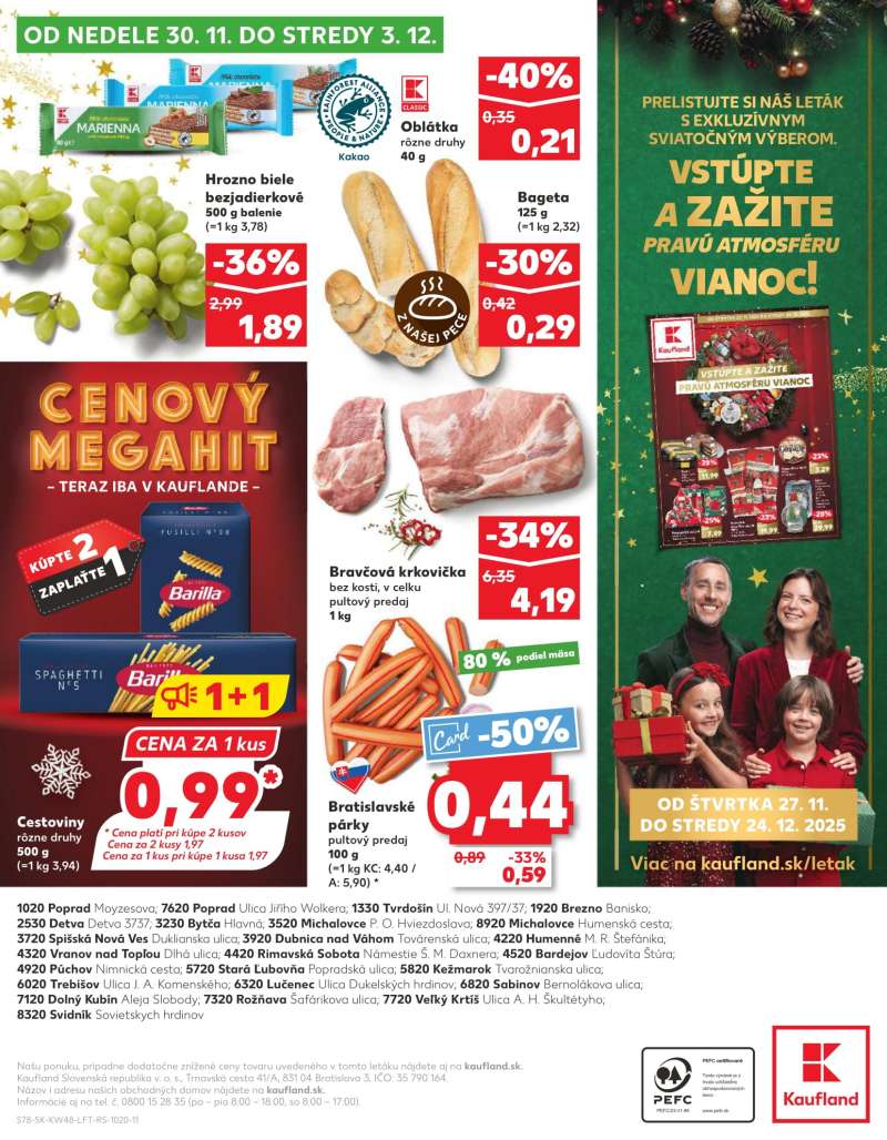 Kaufland Szlovákia Akciós Újság 78 oldal
