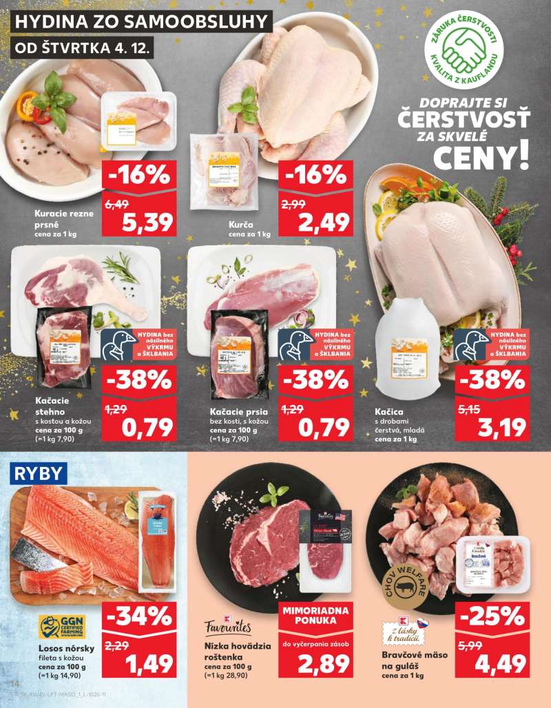 Kaufland Szlovákia Akciós Újság 14 oldal