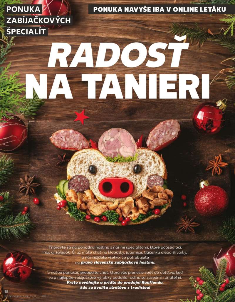 Kaufland Szlovákia Akciós Újság 18 oldal