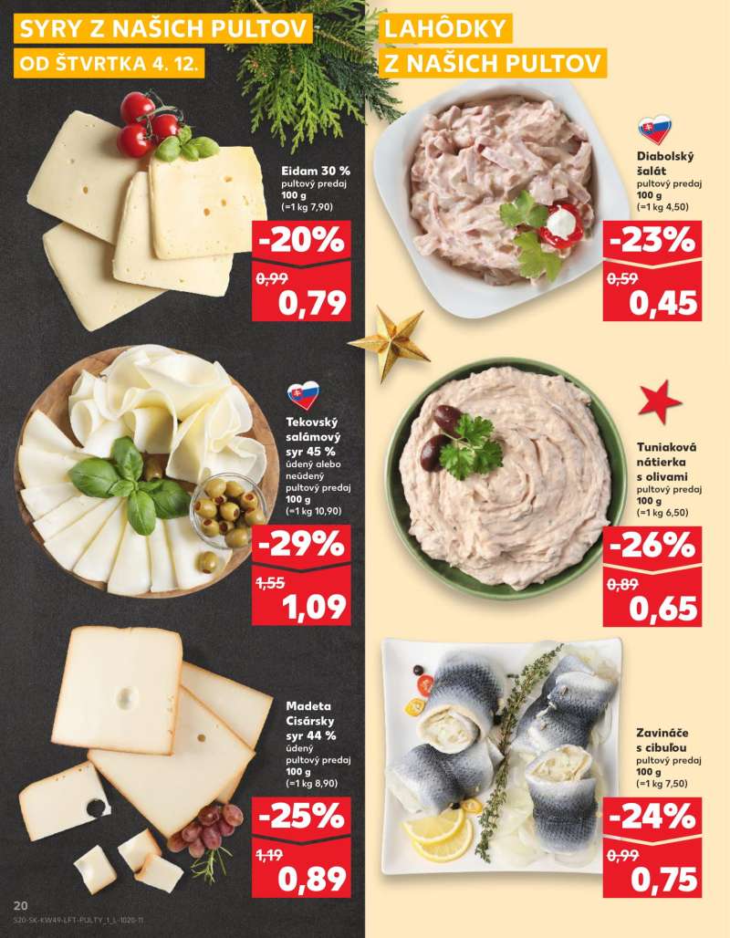 Kaufland Szlovákia Akciós Újság 20 oldal