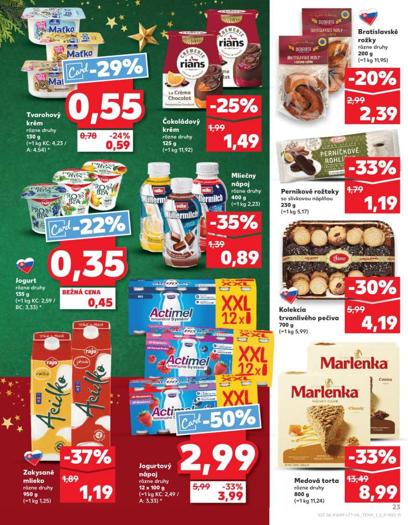 Kaufland Szlovákia Akciós Újság 23 oldal