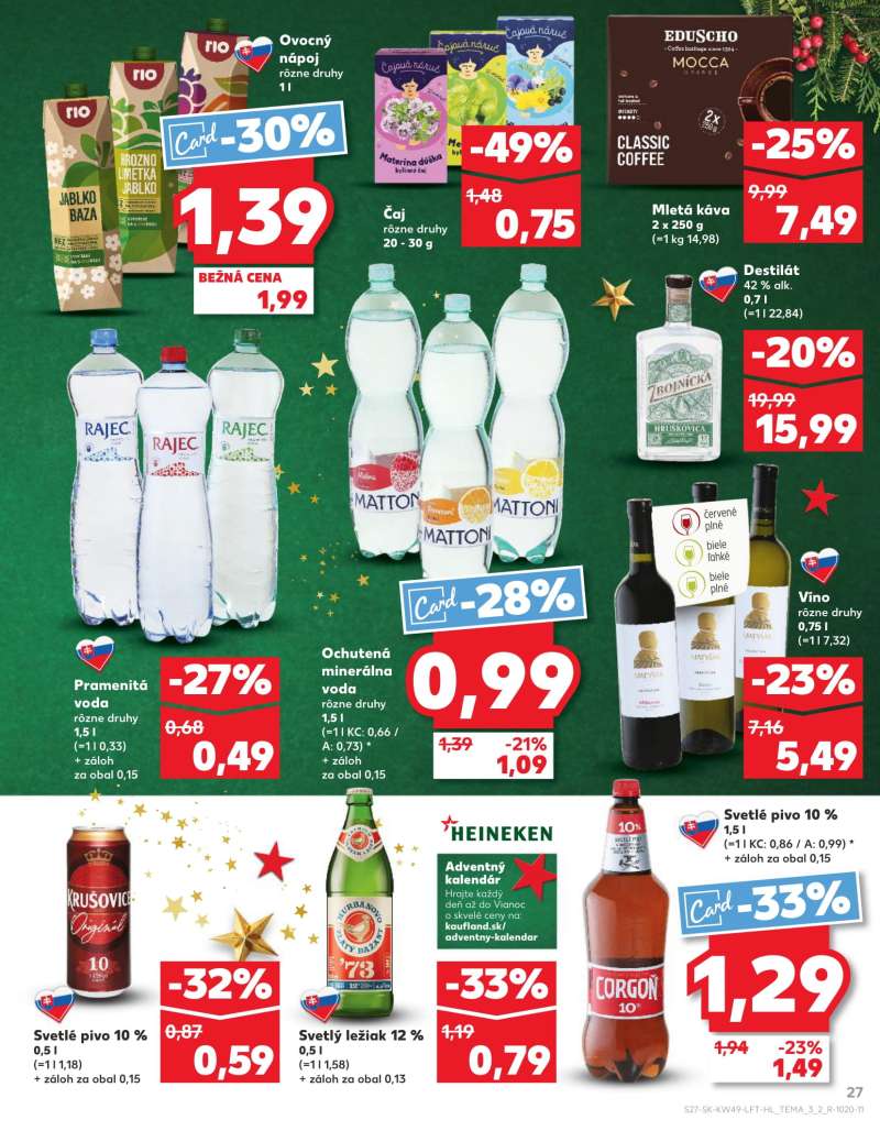Kaufland Szlovákia Akciós Újság 27 oldal