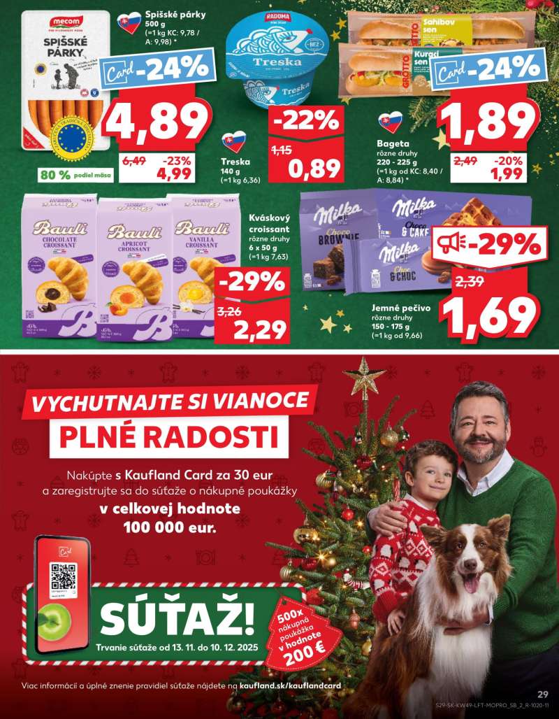 Kaufland Szlovákia Akciós Újság 29 oldal