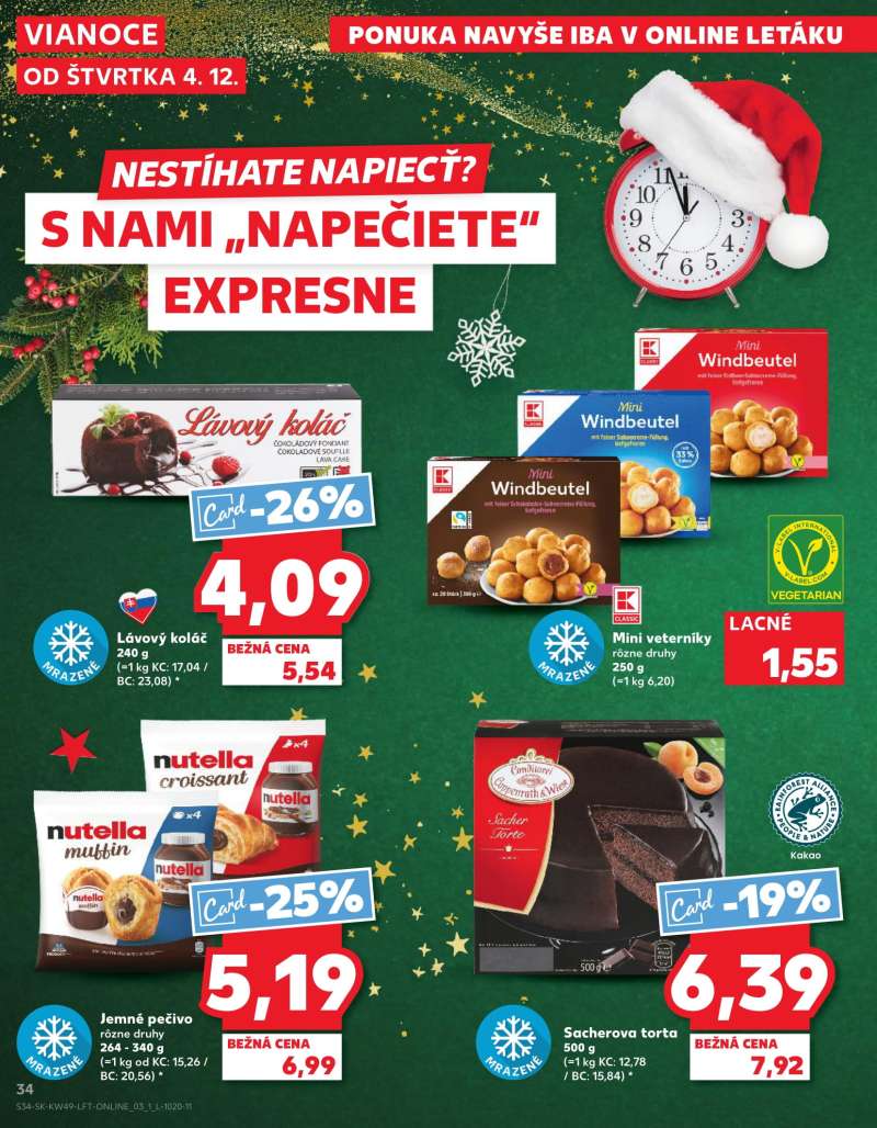 Kaufland Szlovákia Akciós Újság 34 oldal