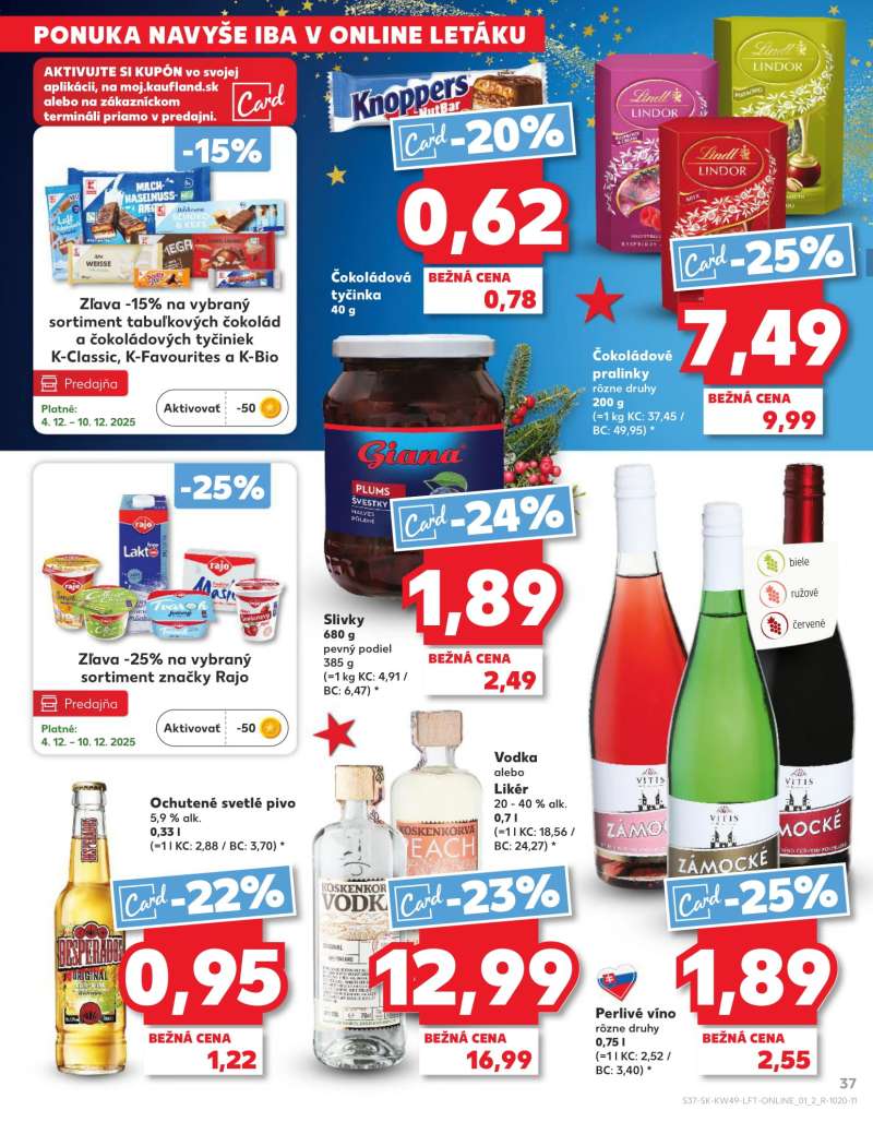 Kaufland Szlovákia Akciós Újság 37 oldal