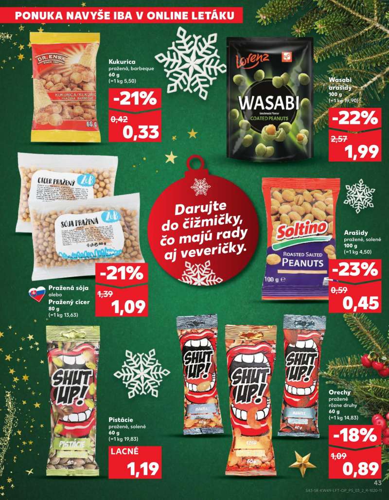Kaufland Szlovákia Akciós Újság 43 oldal