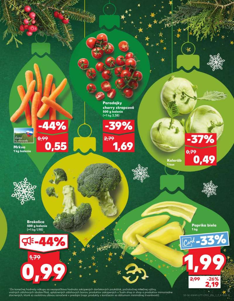 Kaufland Szlovákia Akciós Újság 5 oldal