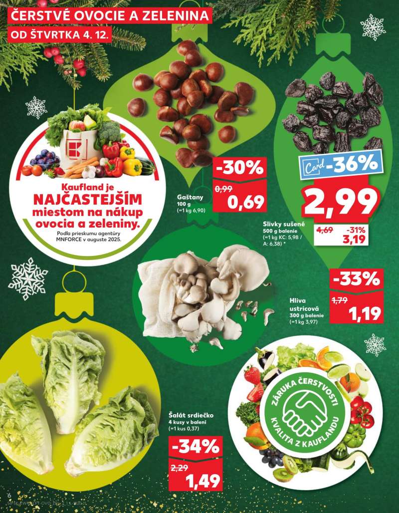 Kaufland Szlovákia Akciós Újság 6 oldal