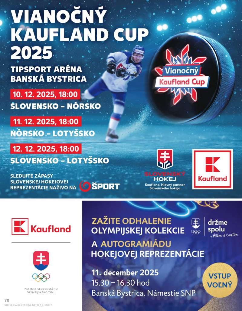 Kaufland Szlovákia Akciós Újság 70 oldal