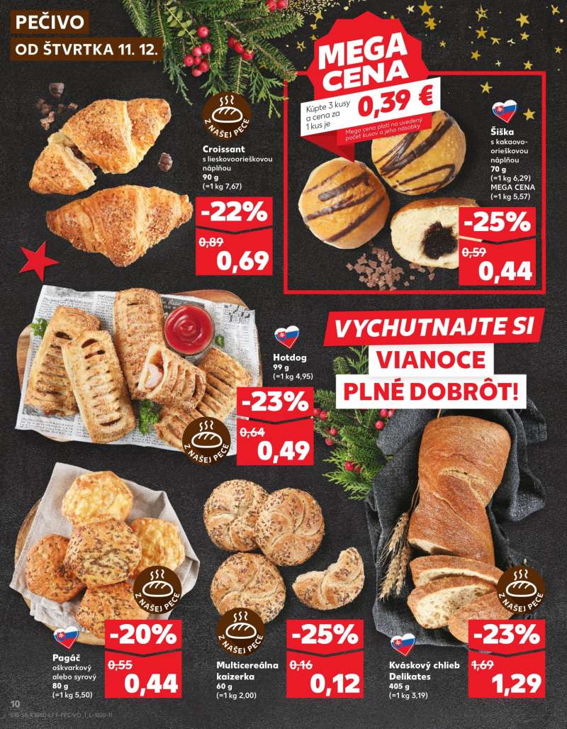 Kaufland Szlovákia Akciós Újság 10 oldal