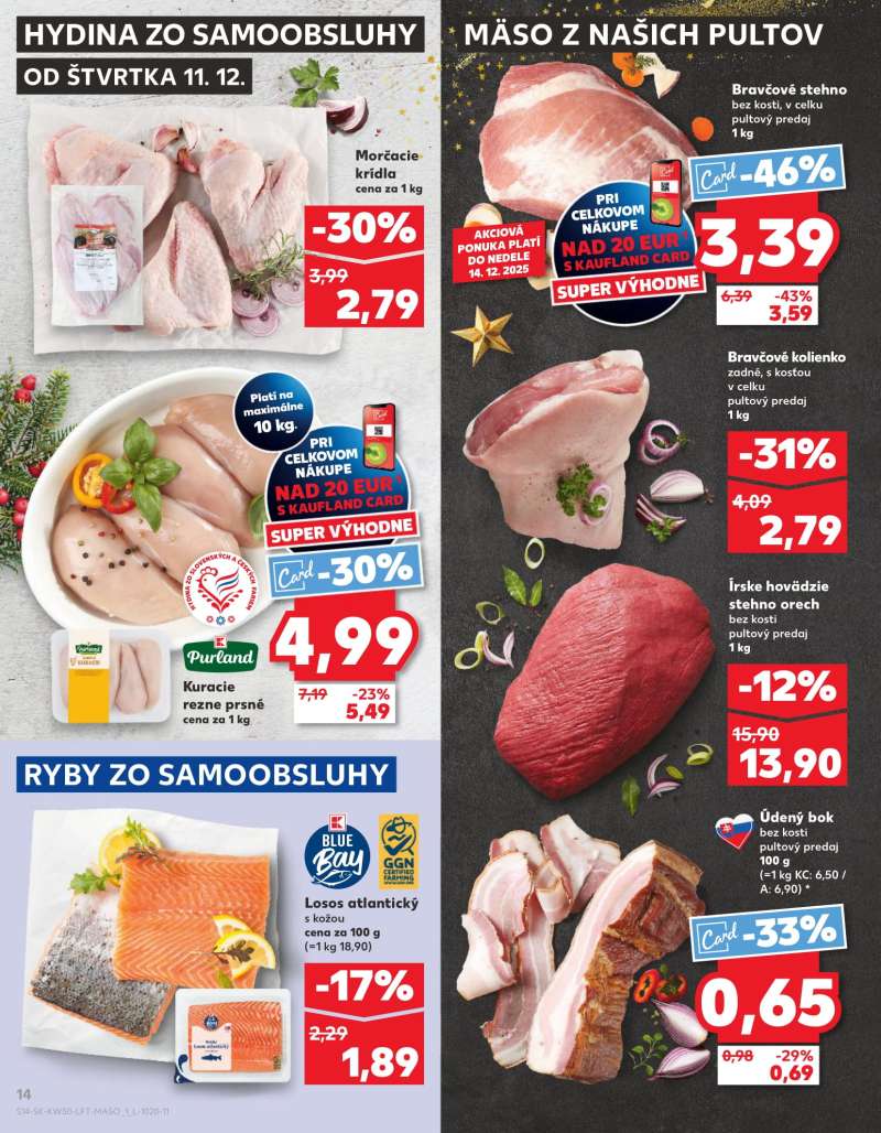 Kaufland Szlovákia Akciós Újság 14 oldal