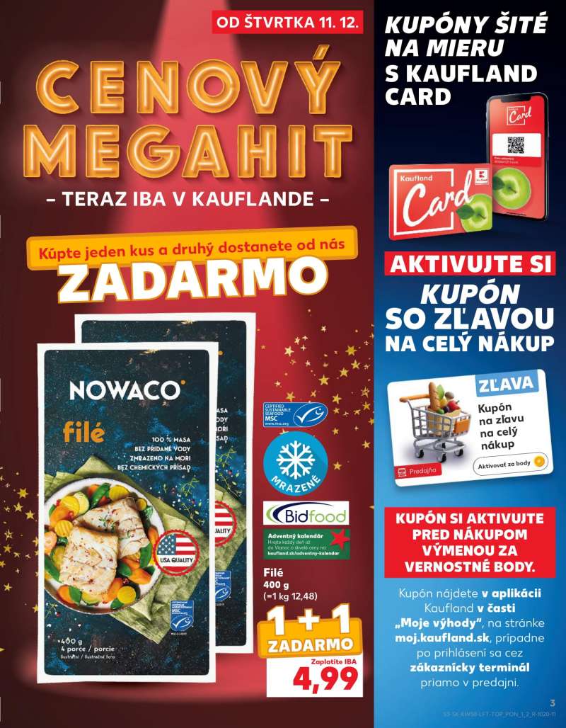 Kaufland Szlovákia Akciós Újság 3 oldal