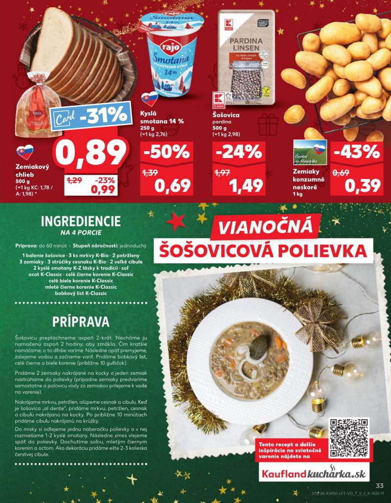 Kaufland Szlovákia Akciós Újság 33 oldal