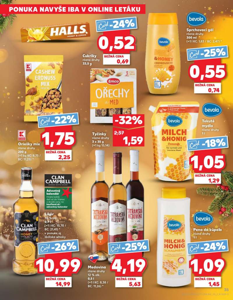 Kaufland Szlovákia Akciós Újság 35 oldal
