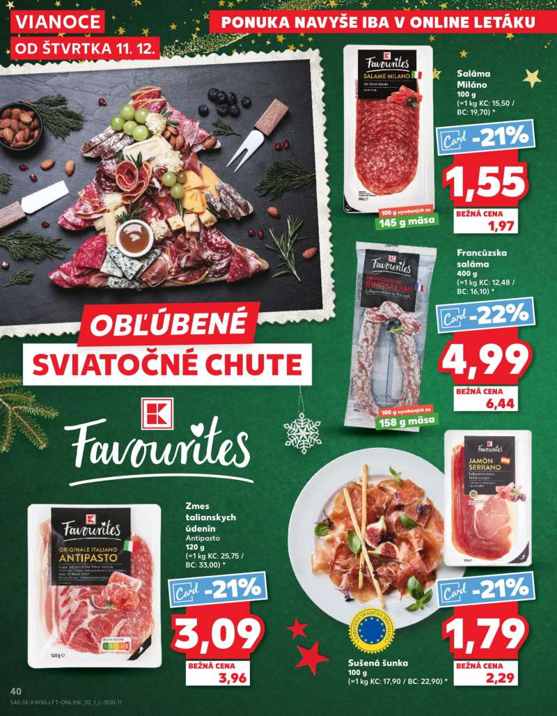 Kaufland Szlovákia Akciós Újság 40 oldal