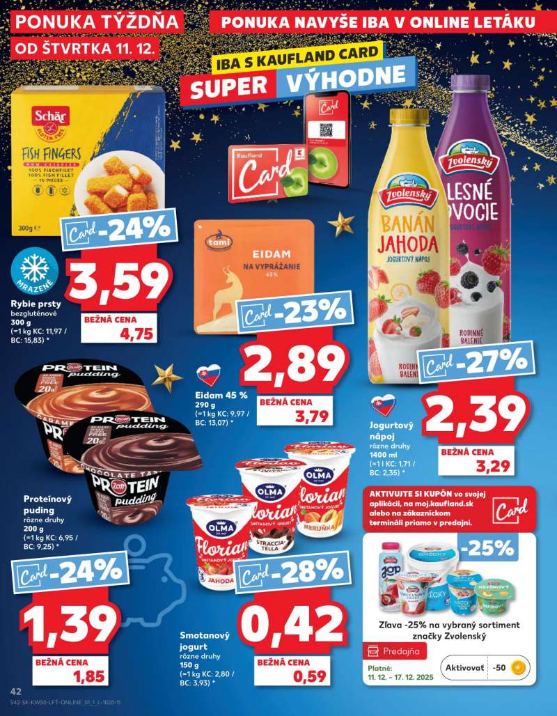 Kaufland Szlovákia Akciós Újság 42 oldal