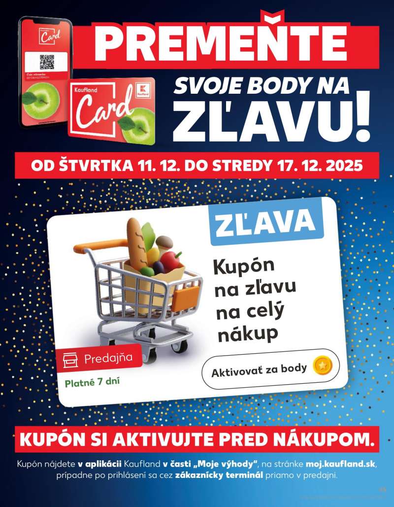 Kaufland Szlovákia Akciós Újság 45 oldal