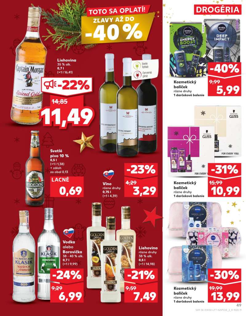 Kaufland Szlovákia Akciós Újság 49 oldal