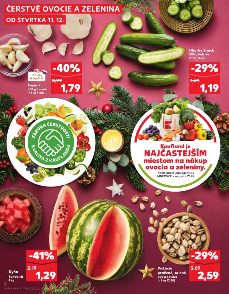 Kaufland Szlovákia Akciós Újság 6 oldal