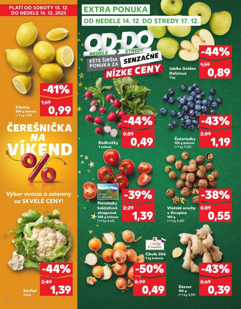 Kaufland Szlovákia Akciós Újság 72 oldal