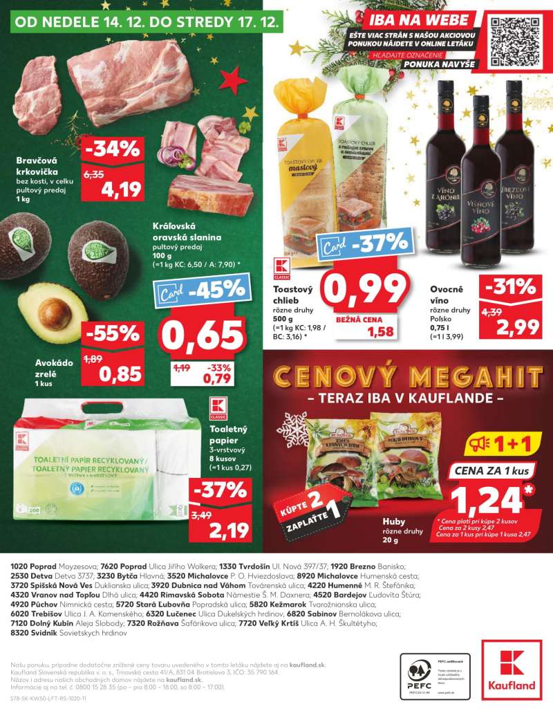 Kaufland Szlovákia Akciós Újság 78 oldal