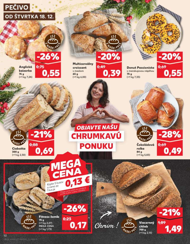 Kaufland Szlovákia Akciós Újság 10 oldal