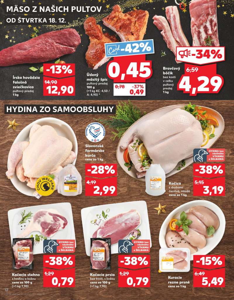 Kaufland Szlovákia Akciós Újság 12 oldal