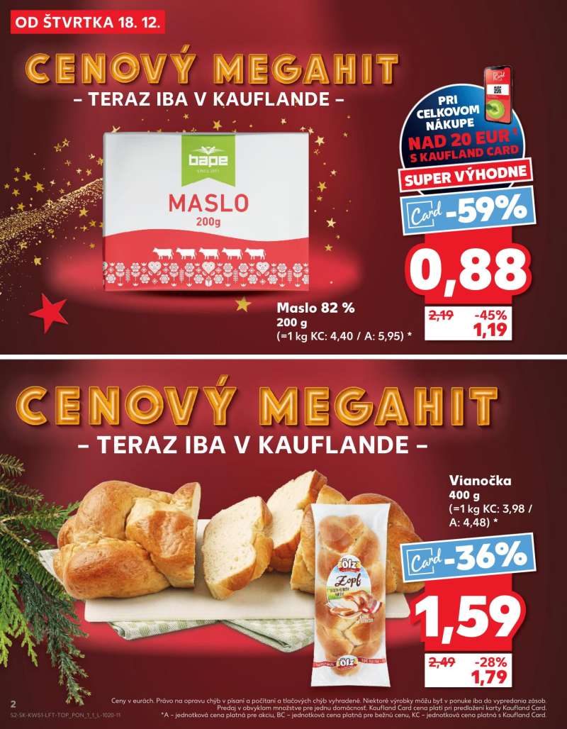 Kaufland Szlovákia Akciós Újság 2 oldal